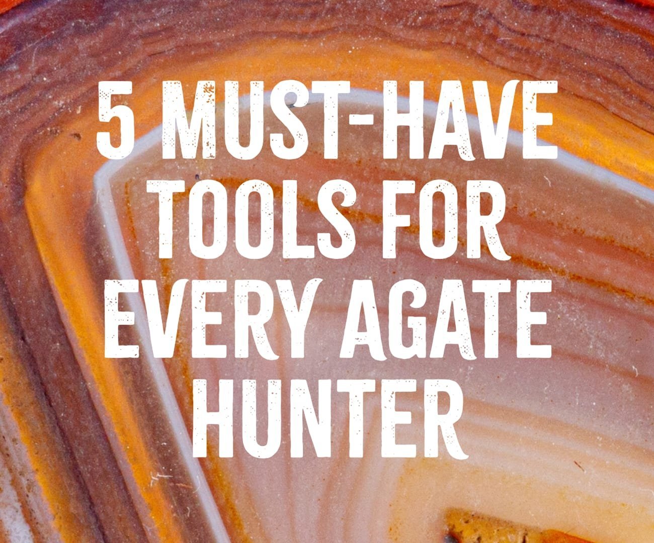 5 Must-Have Tools for Every Agate Hunter